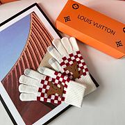 Okify Louis Vuitton White Wool Gloves 19541 - 3