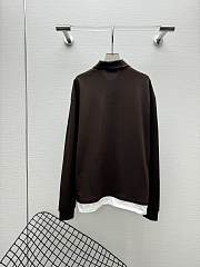 Okify MiuMiu Brown Polo T-shirt  - 4