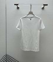 Okify Dior White Sequin T-shirt SML  - 5