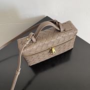 Okify Bottega Veneta Bang Bang Vanity Case Bag In Pinecone 24380 kr 22x12.5x5cm - 3