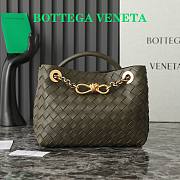 Okify Bottega Veneta Small Andiamo Chain Bag In Kaki 25x22x10.5cm  - 1