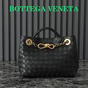 Okify Bottega Veneta Small Andiamo Chain Bag In Black 25x22x10.5cm  - 1