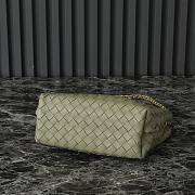 Okify Bottega Veneta Small Andiamo Chain Bag In Light Green 25x22x10.5cm  - 4