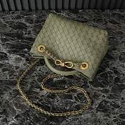 Okify Bottega Veneta Small Andiamo Chain Bag In Light Green 25x22x10.5cm  - 3