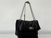 Okify Balenciaga Medium Monaco Black Bag 32.5x22x9.9cm  - 5