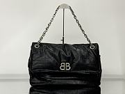 Okify Balenciaga Large Monaco Black Bag 43.5x32x13cm  - 1