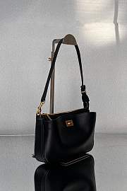 Okify Balenciaga Rodeo Sling Pochette In Black Bag 22x11.9x12.7cm  - 4