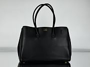 Okify Balenciaga Bel Air Large Carry All Bag in Black-Gold Hardware 37x26x17cm  - 6