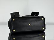 Okify Balenciaga Bel Air Large Carry All Bag in Black-Gold Hardware 37x26x17cm  - 5