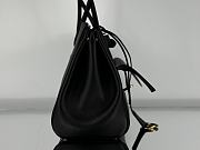 Okify Balenciaga Bel Air Large Carry All Bag in Black-Gold Hardware 37x26x17cm  - 2