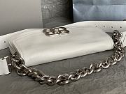 Okify Balenciaga Small BB Soft White Flap Bag 14x23x3cm  - 6