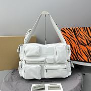 Okify Balenciaga Superbusy Large Sling Bag In White 40x28x18cm  - 1