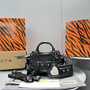 Okify Balenciaga Black Neo Cagole Bag 26x10x17cm - 1