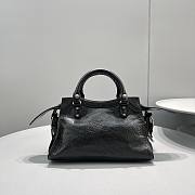 Okify Balenciaga Black Neo Cagole Bag 26x10x17cm - 4