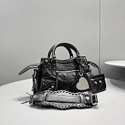 Okify Balenciaga Black Neo Cagole Bag 26x10x17cm - 2