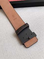 Okify Louis Vuitton Damier Black Hardware Belt 39mm 19597 - 2