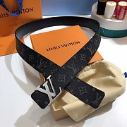 Okify Louis Vuitton Monogram Silver Hardware Belt 39mm 19600 - 5