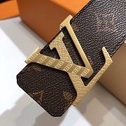 Okify Louis Vuitton Monogram Gold Hardware Belt 39mm 19602 - 2