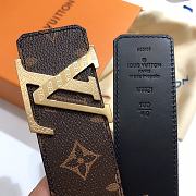 Okify Louis Vuitton Monogram Gold Hardware Belt 39mm 19602 - 3