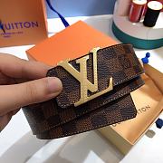 Okify Louis Vuitton Monogram Gold Hardware Belt 39mm 19604 - 1