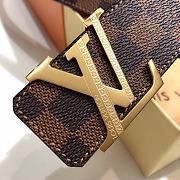 Okify Louis Vuitton Monogram Gold Hardware Belt 39mm 19604 - 3