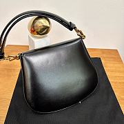 Okify YSL Black Voltaire Top Handle In Box 17.5x21x8cm - 2