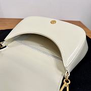 Okify YSL White Voltaire Top Handle In Box 17.5x21x8cm - 6