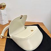 Okify YSL White Voltaire Top Handle In Box 17.5x21x8cm - 3