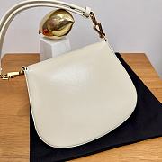 Okify YSL White Voltaire Top Handle In Box 17.5x21x8cm - 2