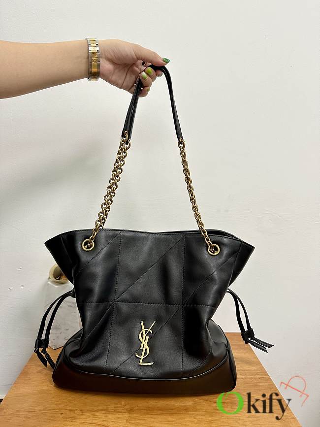 Okify YSL Jamie 4.3 Pochon In Black Bag 27x34x3cm - 1