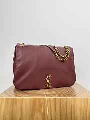 Okify YSL Large Jamie 4.3 Lambskin Bag In Red 43x29x9cm - 4