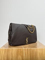 Okify YSL Large Jamie 4.3 Lambskin Bag In Brown 43x29x9cm - 5