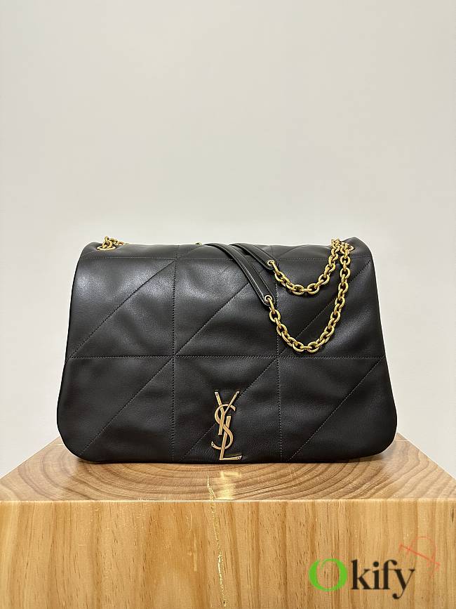 Okify YSL Large Jamie 4.3 Lambskin Bag In Black 43x29x9cm - 1