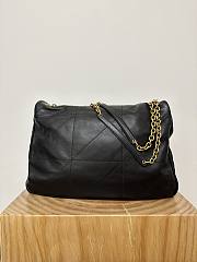 Okify YSL Large Jamie 4.3 Lambskin Bag In Black 43x29x9cm - 5