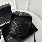 Okify YSL June Box Bag In Quilted Lambskin With Gold Hardware 19 x 15 x 8 cm - 2