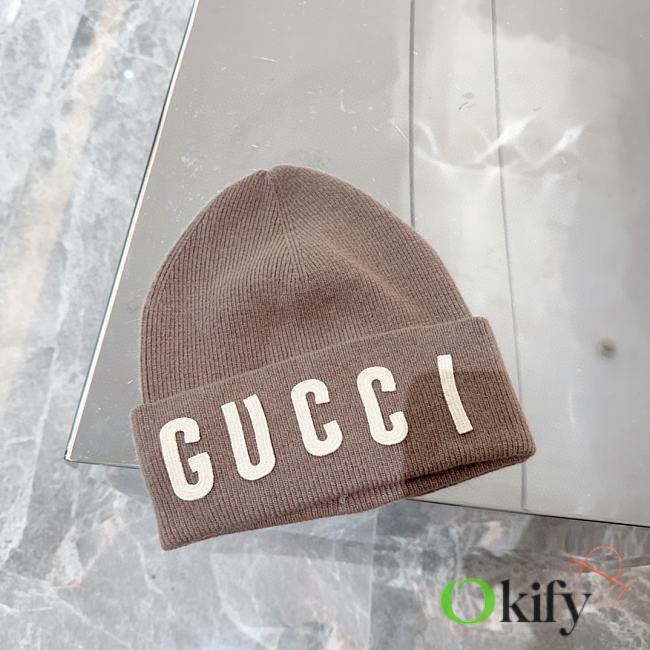 Okify Gucci Pink Beanie Hat 19634 - 1