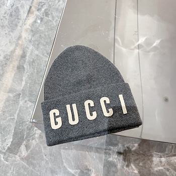 Okify Gucci Grey Gray Beanie Hat 19636