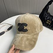 Okify Chanel Light Brown Baseball Cap 19638 - 2