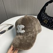 Okify Chanel Brown Baseball Cap 19639 - 2