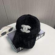 Okify Chanel Black Baseball Cap 19639 - 1