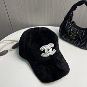 Okify Chanel Black Baseball Cap 19639 - 2