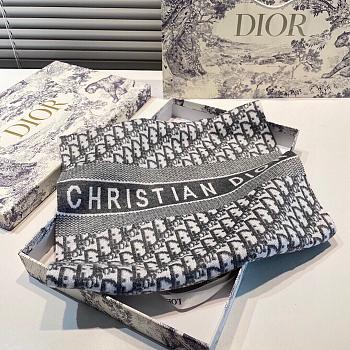 Okify Dior Grey Gray Cashmere Scarf 32*180cm