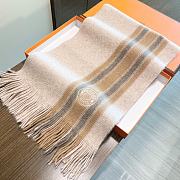 Okify Hermes Cashmere Scarf 32x180cm 19645 - 1