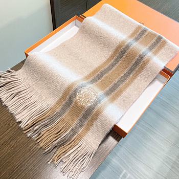 Okify Hermes Cashmere Scarf 32x180cm 19645