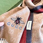 Okify Gucci Cashmere Scarf 35x200cm 19647 - 4