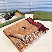 Okify Gucci Cashmere Scarf 35x200cm 19647 - 5