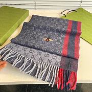 Okify Gucci Cashmere Scarf 35x200cm 19648 - 1