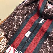 Okify Gucci Cashmere Scarf 35x200cm 19649 - 5