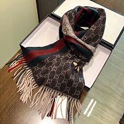 Okify Gucci Cashmere Scarf 35x200cm 19649 - 4