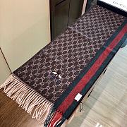 Okify Gucci Cashmere Scarf 35x200cm 19649 - 3